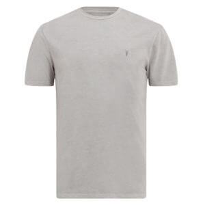 AllSaints Ossage Crew Neck Slim Ramskull T-Shirt